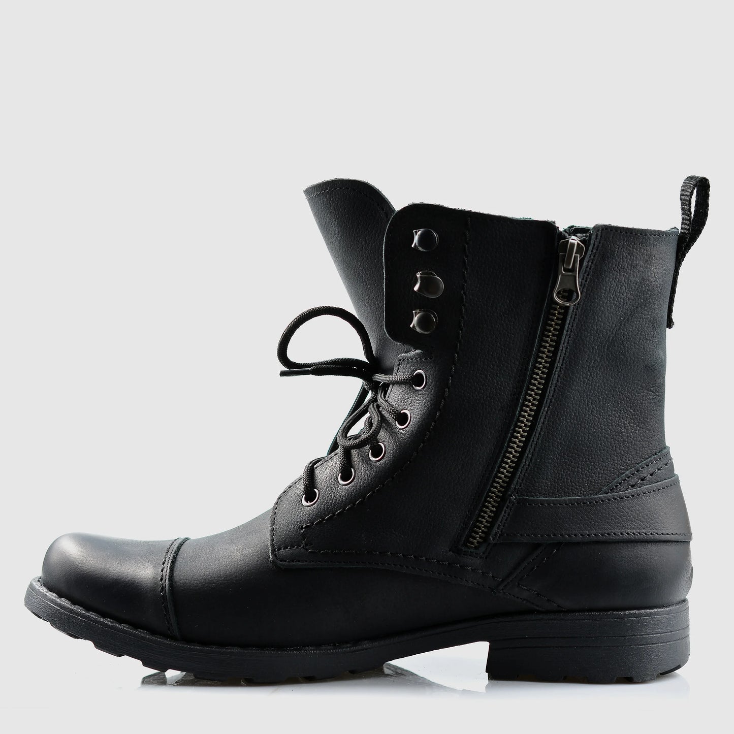 Sztyblety męskie skórzane czarne – Alex | Jordan Handmade Shoes