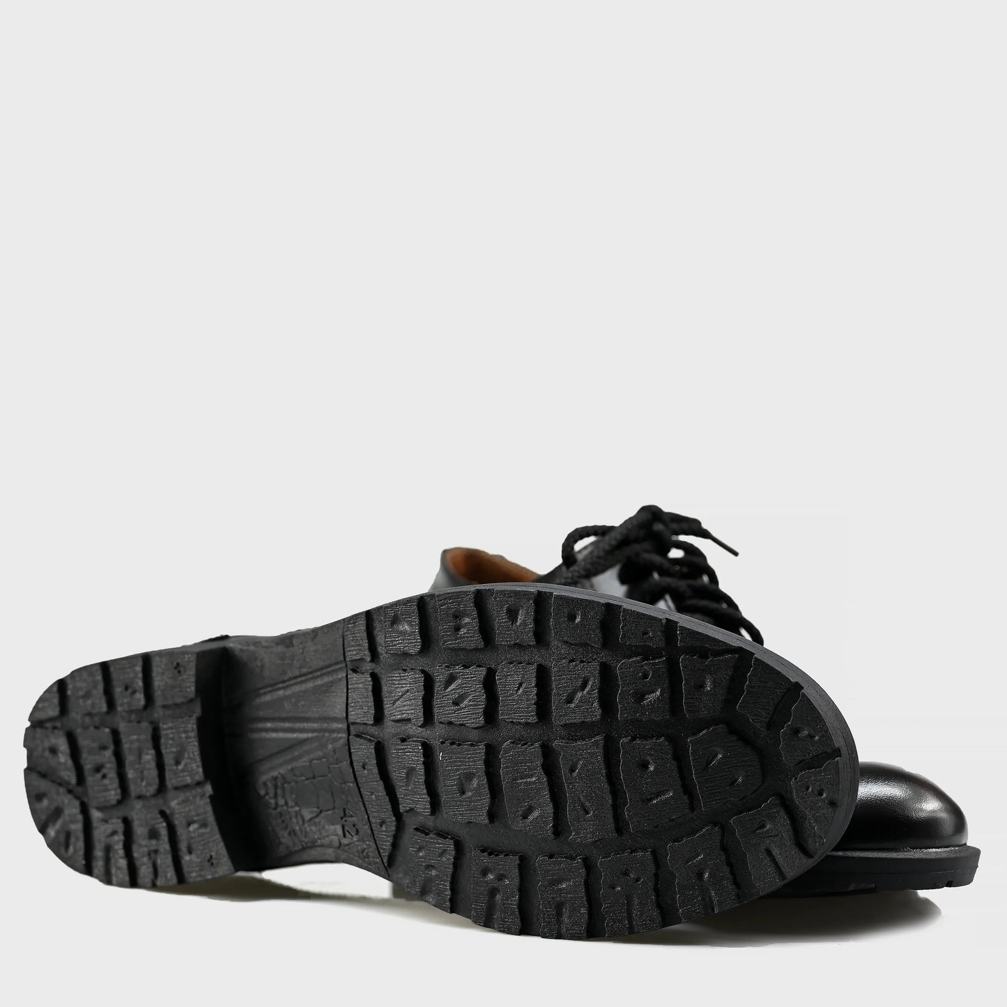 Czarne skórzane brogsy męskie – Oxford Ridge | Jordan Handmade Shoes